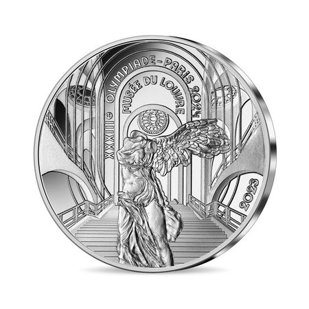 Jeux Olympiques de Paris 2024 - Monnaie de 10€ Argent - Héritage musée du Louvre