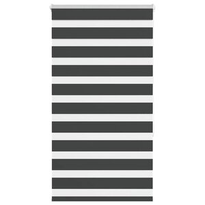 vidaXL Store zèbre noir 85x150 cm largeur du tissu 80 9 cm polyester