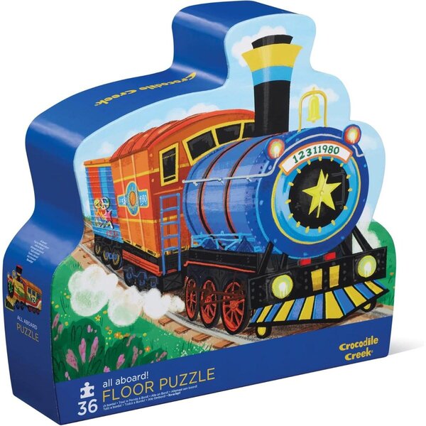 Maxi puzzle - 36 pieces - Les trains