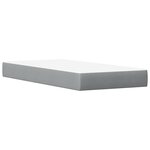vidaXL Lit avec tiroirs et matelas blanc 90x200 cm bois massif de pin