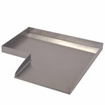 Ubbink Cascade lame Acier inoxydable Wolga Élément de coin droit