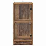 vidaXL Buffet Bois ancien 35 x 37 x 76 cm Bois d'ingénierie