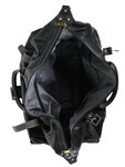 Sac de voyage cabine Travel à roulettes - Cuir Gras- KATANA - 50 CM - 33158-Noir