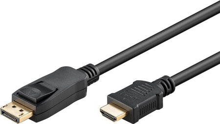 Câble DisplayPort vers HDMI Goobay 3m M/M (Noir)