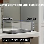 Mould King 27000 - Mini vitrine de voiture avec éclairage LED