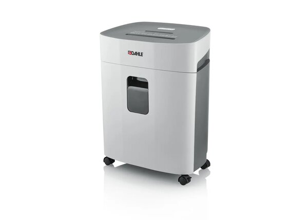 Dahle PaperSAFE 380 25L Destructeur de Papier Manuel avec Roues - Détruit jusqu'à 15 Feuilles - Coupe Particule - Convient pour Papier  Cartes  CD