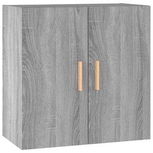 vidaXL Armoire murale Sonoma gris 60x30x60 cm Bois d'ingénierie