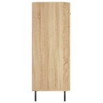 vidaXL Buffet chêne sonoma 69 5x34x90 cm bois d'ingénierie