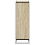 vidaXL Bibliothèque chêne sonoma 60x35x107 5 cm bois d'ingénierie