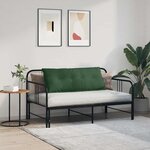 vidaXL Coussin de Dos Vert Jungle 120 x 50 cm Tissu en velours côtelé