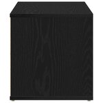 Meuble TV vidaXL en chêne artisan 80x34x35 5 cm en bois d'ingénierie