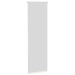 vidaXL Store enrouleur occultant blanc cassé 45x175cm largeur du tissu