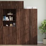 vidaXL Armoire murale chêne marron 40x42 5x40 cm bois d'ingénierie