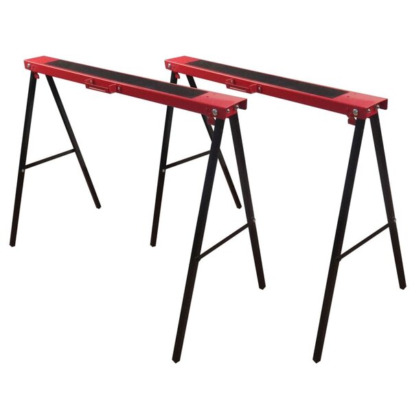 Brüder Mannesmann Tréteaux 2 Pièces Acier 70100
