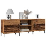 vidaXL Meuble TV vieux bois 150x30x50 cm bois d'ingénierie