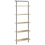vidaXL Étagère Chêne sonoma 60 x 24 x 168 cm Bois d'ingénierie