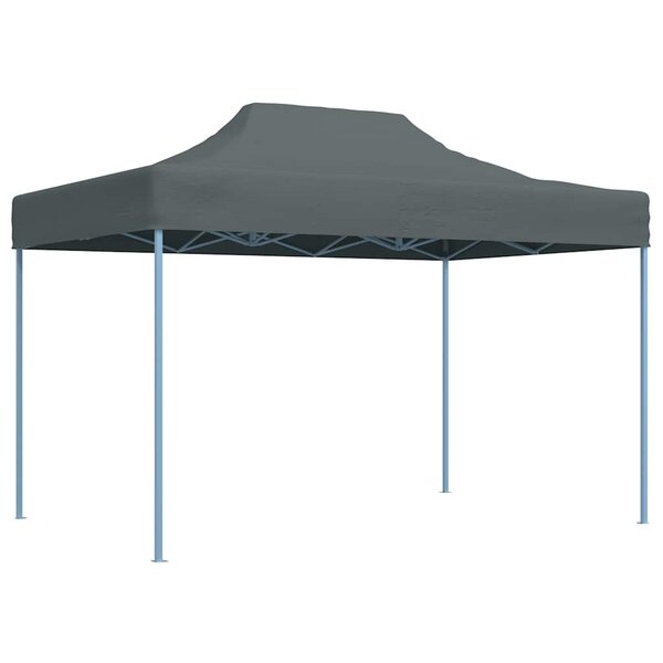 vidaXL Tente de réception pliable 3x4 m Acier Anthracite