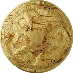 Pièce de monnaie en Argent - Cuivre 2000 Francs g 1000 (1 Kg) Cu - 62.2 (2 Oz) Ag Millésime 2025 WHISPERS OF THE MAPLE AUTUMN