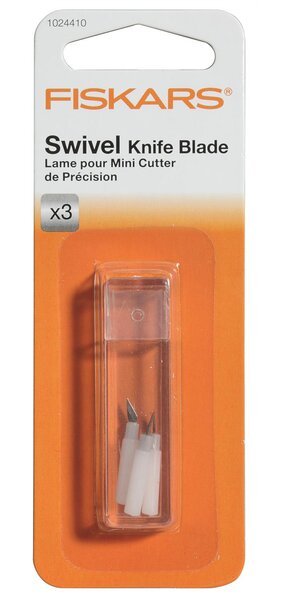 set de 3 lames de rechange pour cutter Index à lame pivotante 1003756 FISKARS