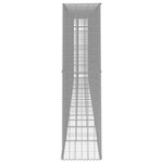 vidaXL Mur en gabion avec couvercle Acier galvanisé 600 x 50 x 200 cm
