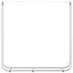 vidaXL Portant de bois de chauffage 150x25x150 cm acier galvanisé