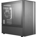 COOLER MASTER NR400 Boîtier PC Gaming (Micro-ATX, 1xFenetre verre trempé, 2xVentilateurs 120mm) - Noir