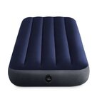 Intex - Matelas gonflable, camping, 137x 191 x 25 cm Downy Classic 2 Places
