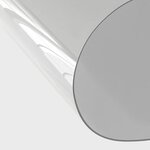 vidaXL Rouleau transparent de protection de table 0 9x15 m 1 6 mm PVC