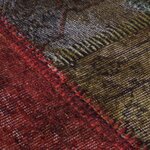 vidaXL Tapis lavable multicolore Ø 200 cm antidérapant