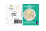 Monnaie 2€ Commémorative - Jeux Olympiques de Paris 2024 - Qualité BU Millésime 2021 - 5/5 - JO