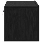 vidaXL Ensemble meuble TV 2 Pièces Noir 60 x 30 x 30 cm Bois d'ingénierie