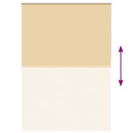 Store enrouleur occultant 160 x 230 cm beige