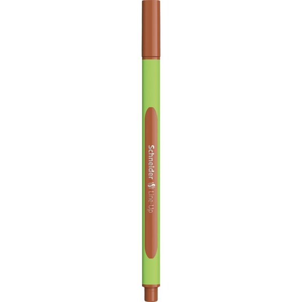 Feutre Fineliner Line-Up 04 mahogany Marron x 10 SCHNEIDER