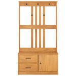 vidaXL Portemanteau SANDNES 87x40x159 5 cm bois massif pin