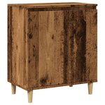 vidaXL Buffet vieux bois 60x35x70 cm bois d'ingénierie