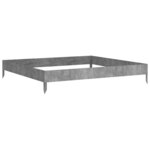 vidaXL Lit surélevé de jardin 100x100x18 5 cm acier corten