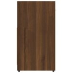 vidaXL Armoire de bain Chêne marron 60x33x60 cm Bois d'ingénierie