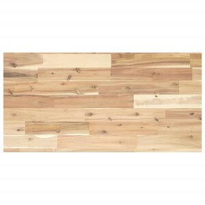 vidaXL Dessus de meuble de salle de bain non traité bois d'acacia