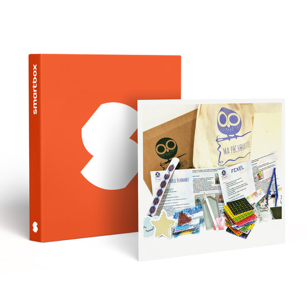 SMARTBOX - Coffret Cadeau Box Pixel Art et broderie Diamant -  Multi-thèmes