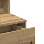 vidaXL Table de Toilette chêne artisanal 80 x 41 x 134.5 cm