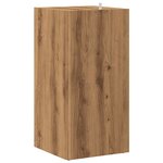 vidaXL Armoire d'angle chêne artisanal 33x33x67 cm bois d'ingénierie