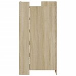 vidaXL Armoire à chaussures chêne sonoma 52x37 5x100 cm