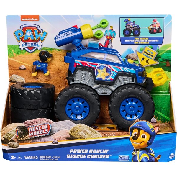 Spin Master 6070096 - Pat Patrouille Véhicule Tout-Terrain Chase Rescue Wheels