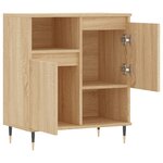 vidaXL Buffet Chêne sonoma 60x35x70 cm Bois d'ingénierie