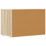 vidaXL Meuble TV Chêne Sonoma 60 x 35 x 40 cm Bois d'ingénierie