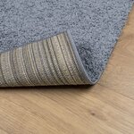 vidaXL Tapis shaggy PAMPLONA poils longs moderne bleu 140x200 cm