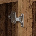 vidaXL Buffet Bois ancien 90 x 34 x 80 cm Bois d'ingénierie