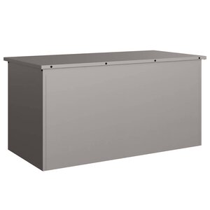 vidaXL Boîte de Rangement Extérieure Marron 100 x 50.5 x 50 cm