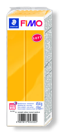 Pâte Fimo 454 g Soft Tournesol 8021.16