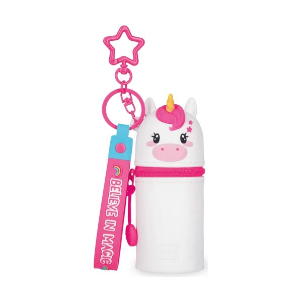 Legami MKAW0003 - Porte-monnaie porte-clés Unicorn - Mini Kawaii